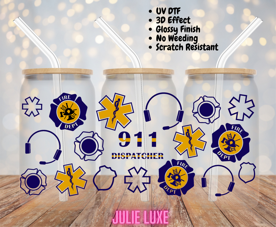 DISPATCHER - UV DTF CUP WRAP