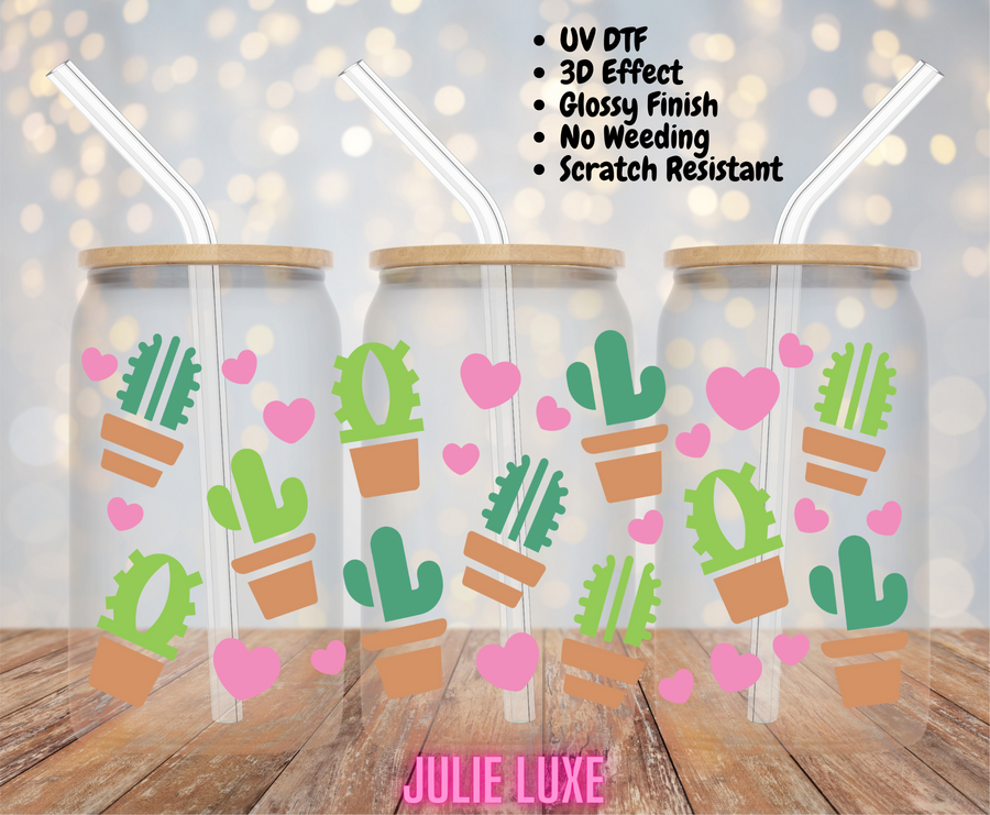 CACTUS - UV DTF CUP WRAP