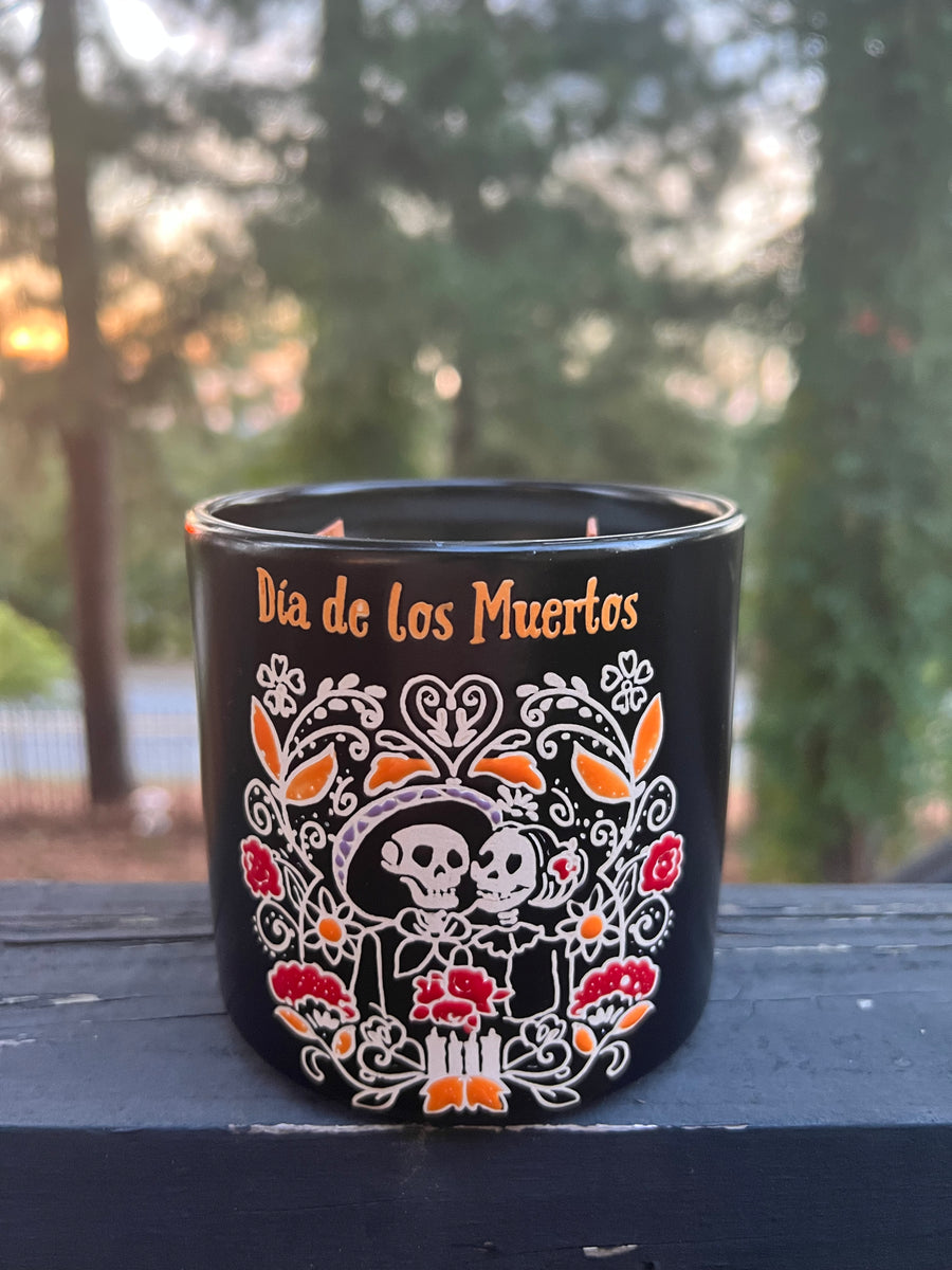 Día de los Muertos Candle