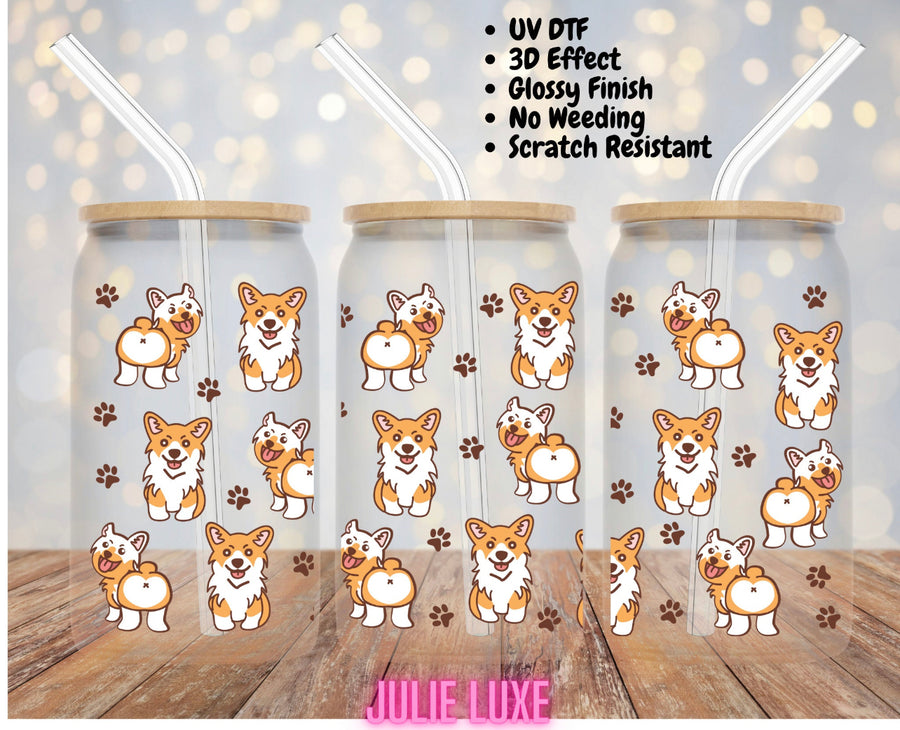 CORGI - UV DTF CUP WRAP